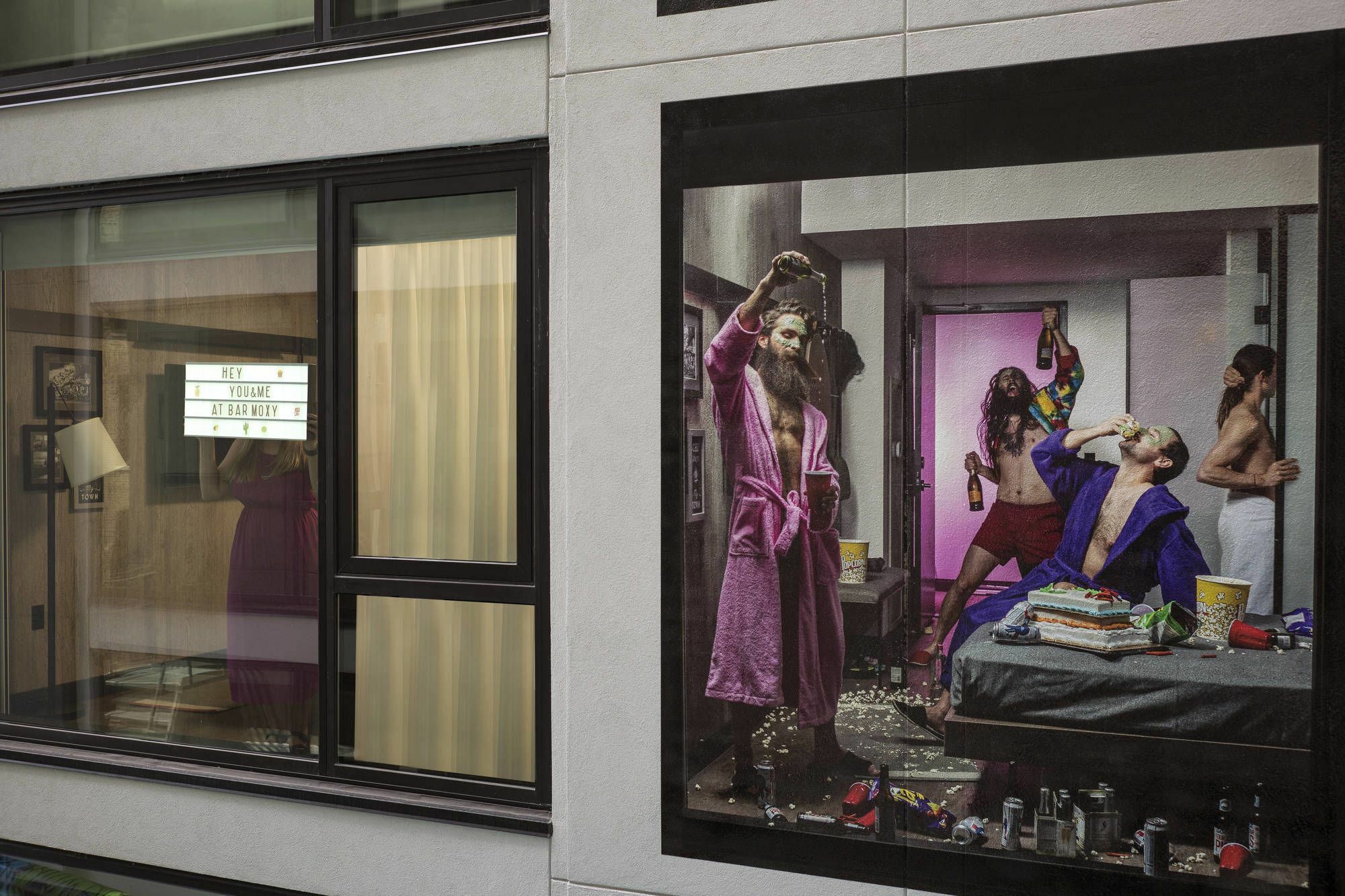 Moxy Chicago Downtown Hotel Exterior foto