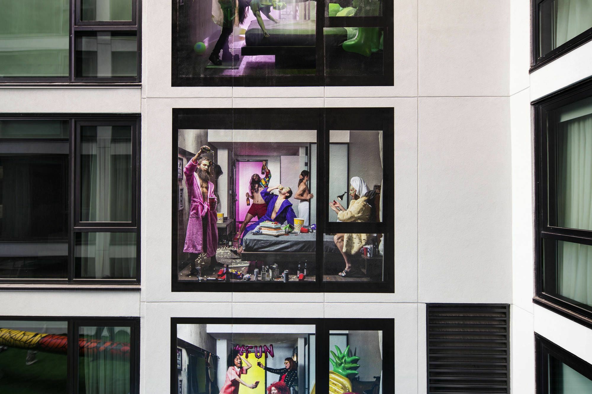 Moxy Chicago Downtown Hotel Exterior foto