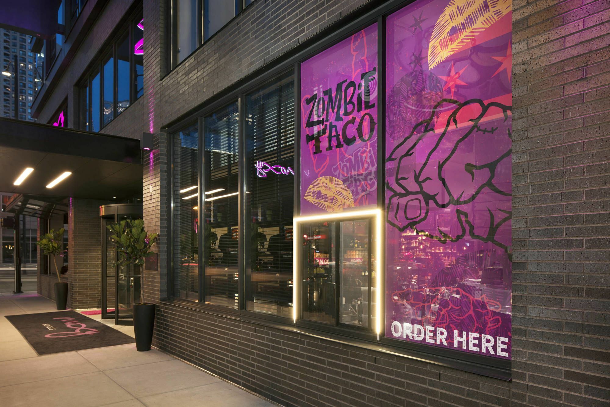 Moxy Chicago Downtown Hotel Exterior foto